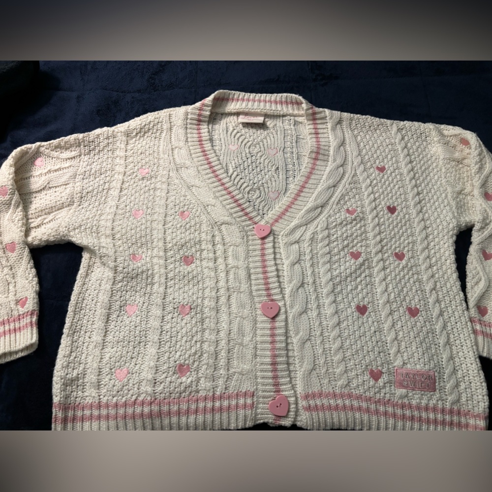 Taylor Swift Lover Cardigan, brand new, only taken out to make sure it was okay!